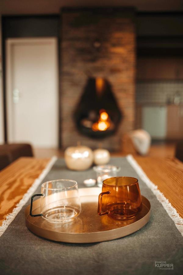 Le Noir Flohay 30 Pers - Malmedy, Vue, Wellness别墅 外观 照片