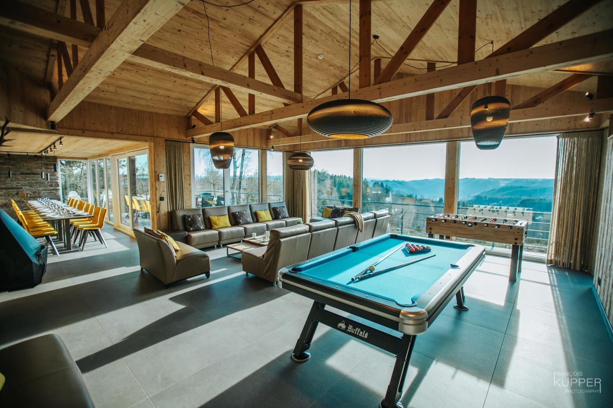 Le Noir Flohay 30 Pers - Malmedy, Vue, Wellness别墅 外观 照片