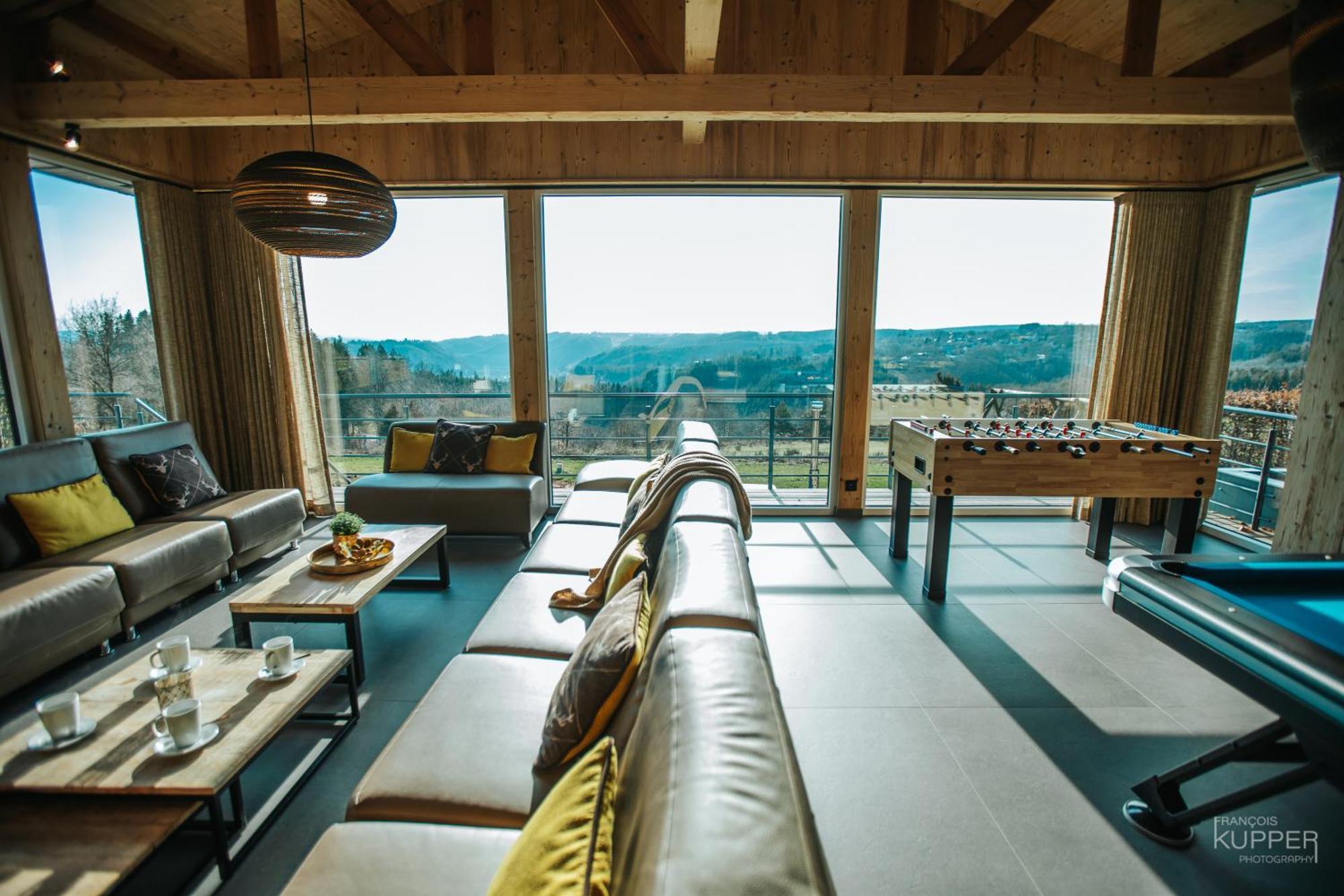 Le Noir Flohay 30 Pers - Malmedy, Vue, Wellness别墅 外观 照片
